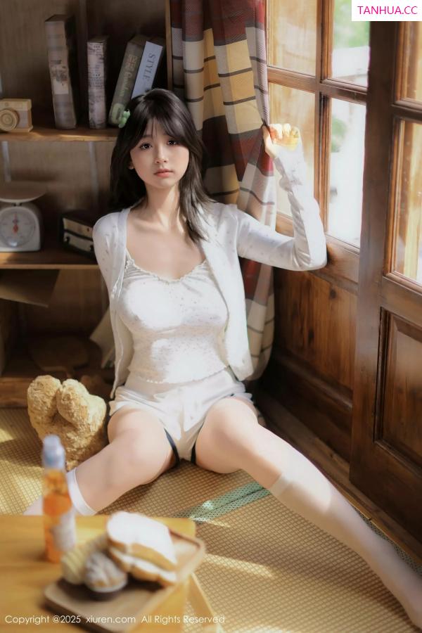   [XiuRen]高清写真图 2025.03.26 No.10073 奶芙乔乔 原木棉吊带第7张图片